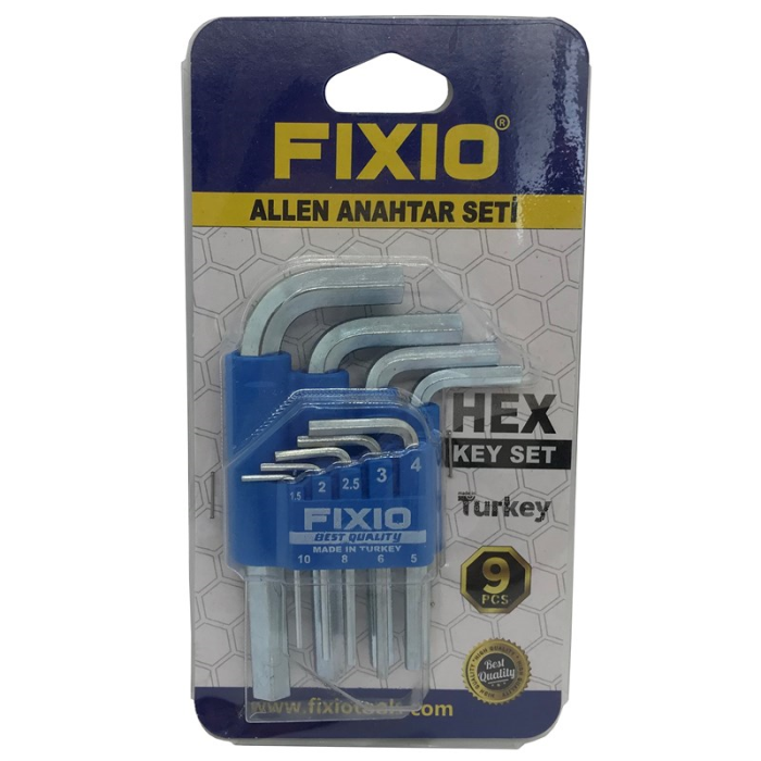 Fixio Alyan Anahtar Takımı 9 Parça / FA1009