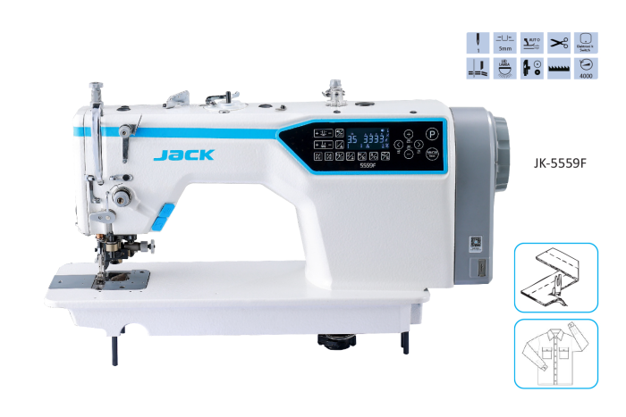 Jack JK-5558W Kenar Bıçaklı Makine