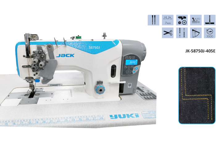 Jack JK-58450J-403E Çift İğne Makinesi